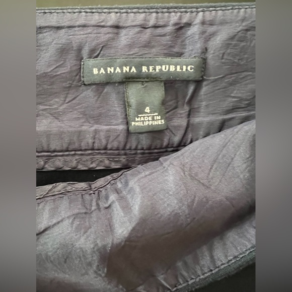 J. Crew Navy Skirt w Side Zipper - Picture 4 of 4